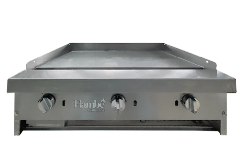 PLANCHA FLAMBE 3 QUEMADORES 36"